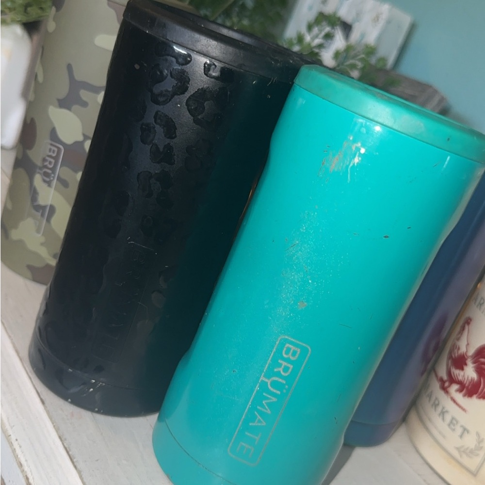 BrüMate Black and Teal Tumblers